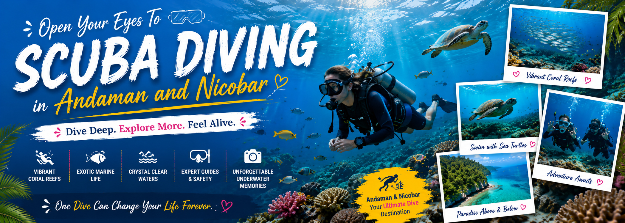 Scuba diving in Andaman and Nicobar